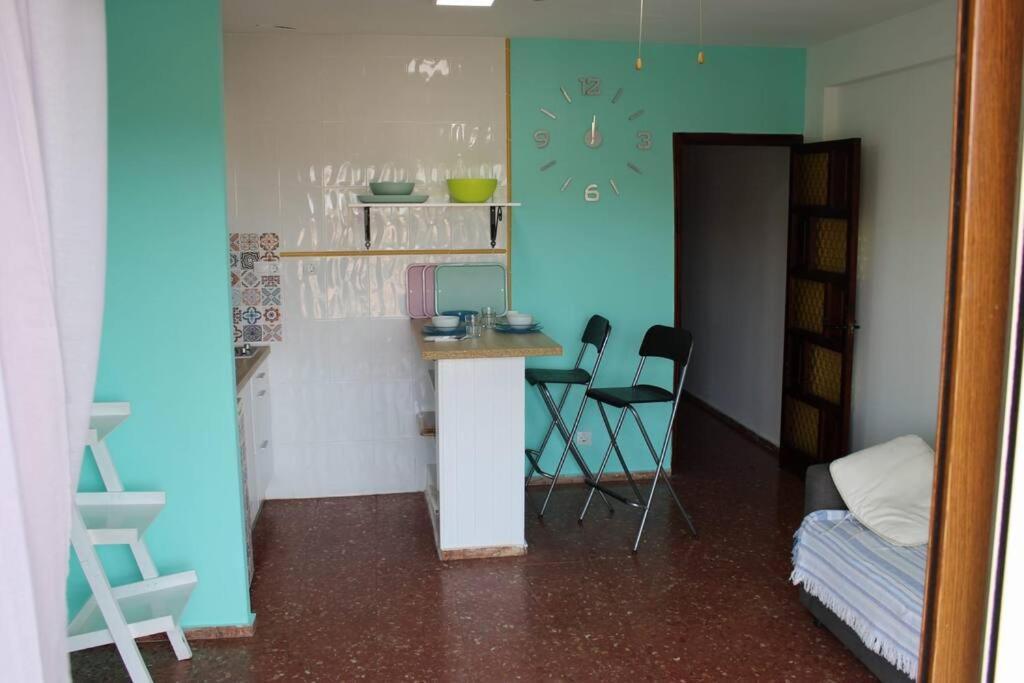 Apartamento Vista Al Mar Piscina Playa 3 Min Aguadulce  Bagian luar foto