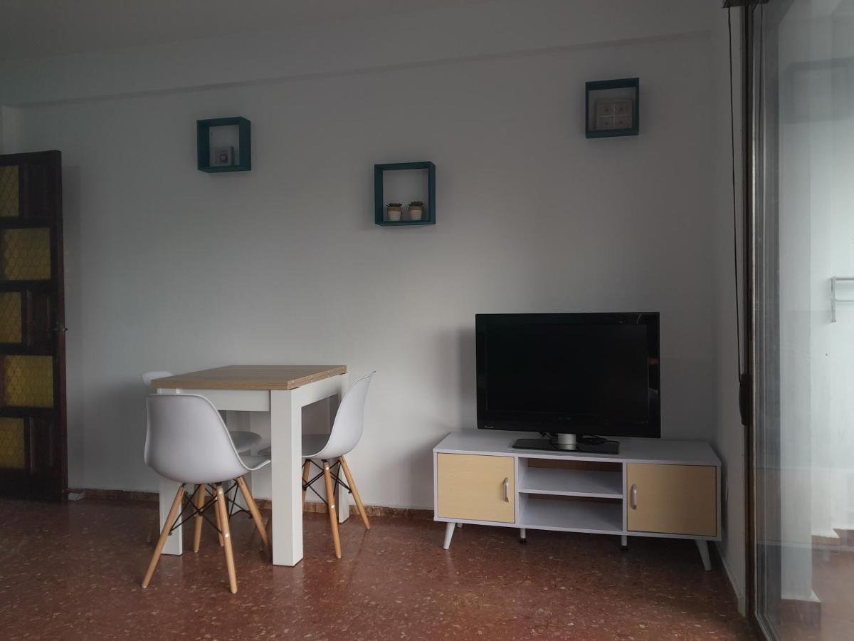 Apartamento Vista Al Mar Piscina Playa 3 Min Aguadulce  Bagian luar foto